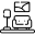 Sleek and discreet icon
